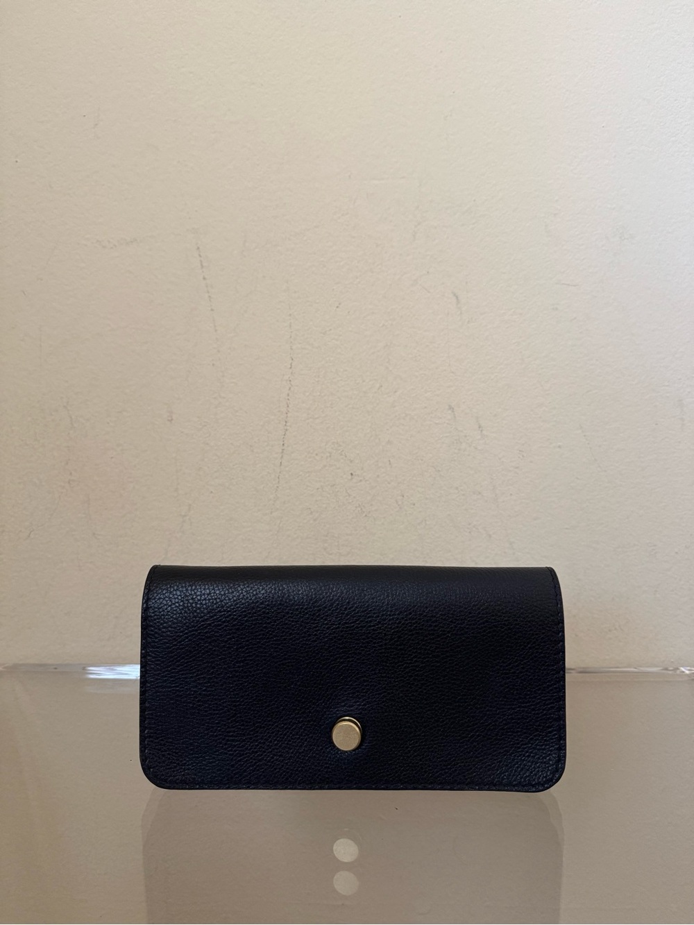 Lindquist Object Hanna Accordion Wallet Leather Black